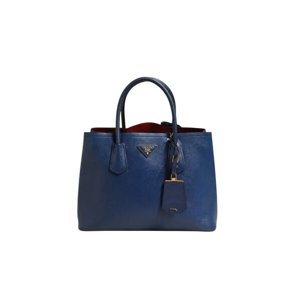 Prada Handbags - Prada Blue Saffiano Leather 2way Women's Bag